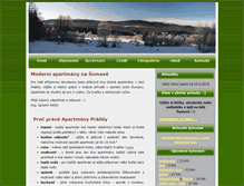 Tablet Screenshot of apartmanyprasily.cz